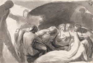 Howard z wizytą w więzieniu autorstwa George Romney