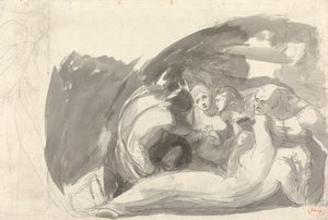 Howard odwiedza więzienie autorstwa George Romney