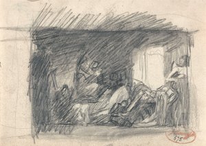 Howard odwiedza więzienie autorstwa George Romney