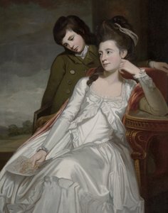 Jane, księżna Gordon i jej syn, George autorstwa George Romney