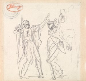Jeptha i jego córka autorstwa George Romney