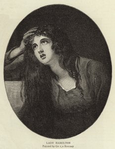 Lady Hamilton autorstwa George Romney