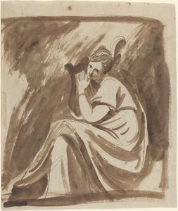 Lady Hamilton grająca na lirze autorstwa George Romney