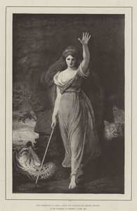 Lady Hamilton jako Circe autorstwa George Romney