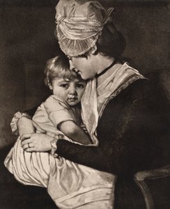 Pani Carwardine z dzieckiem, c1775, 1912. autorstwa George Romney