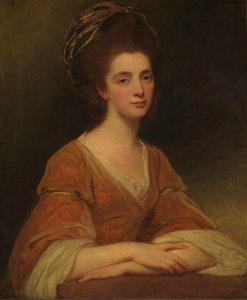 Pani Charles Frederick Martha Rigden, zmarła w 1794 r. autorstwa George Romney