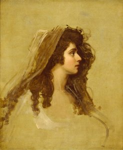 Pani Siddons, c1784 autorstwa George Romney