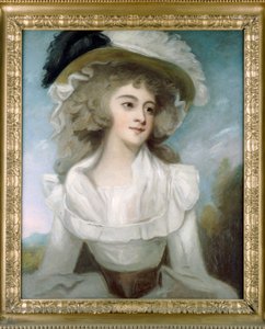 Pani Tickell (olej na płótnie) autorstwa George Romney