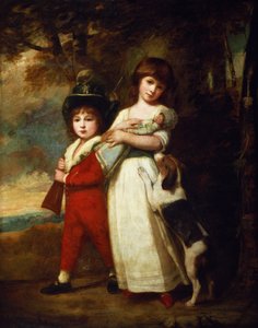 Portret dzieci Vernon autorstwa George Romney