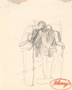 Prawdopodobnie dwie postacie ze "Starości" autorstwa George Romney