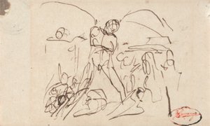 Scena więzienna autorstwa George Romney
