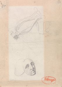 Richard Cumberland Frontispiece autorstwa George Romney