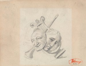 Richard Cumberland – frontispis autorstwa George Romney