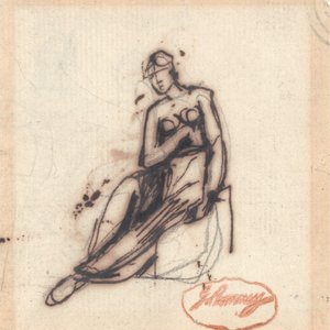 Kobieta siedząca autorstwa George Romney