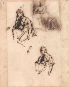 Siedząca kobieta autorstwa George Romney