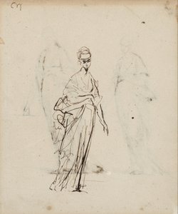 Pojedyncza postać kobieca autorstwa George Romney