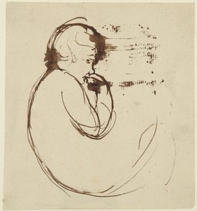 Szkic przedstawiający dziecko autorstwa George Romney