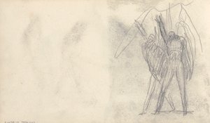 Polimento de Desenho de Caderno de Rascunhos autorstwa George Romney