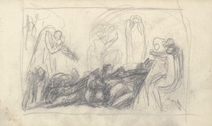 Szkicownik Rysunek autorstwa George Romney