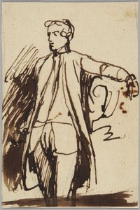 Stojąca postać mężczyzny autorstwa George Romney