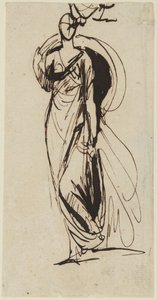 Studium do portretu wicehrabiny Bulkeley autorstwa George Romney