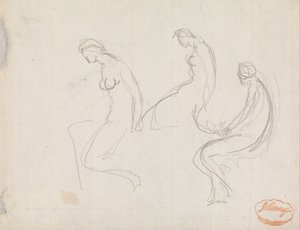 Studium trzech kobiet autorstwa George Romney