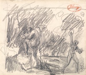Porzucenie i uratowanie Perdity z "Opowieści zimowej" autorstwa George Romney