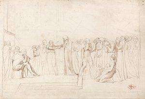 Oskarżenie Zuzanny przez starszych autorstwa George Romney