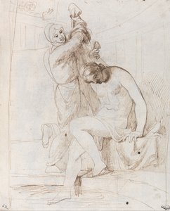 Kąpiel w Bath-Sheba autorstwa George Romney