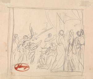 Mecz w krokieta, który poszedł nie tak autorstwa George Romney