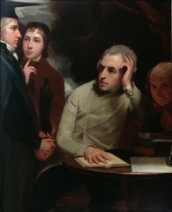 Czterech przyjaciół autorstwa George Romney