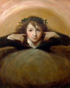 Thomas Alphonso Hayley jako "Puck autorstwa George Romney