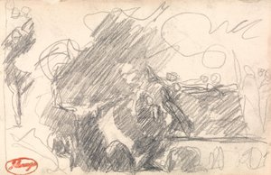 Jaskinia czarownic: Druga wizyta Makbeta autorstwa George Romney