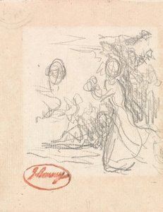 Młoda kobieta, prawdopodobnie uciekająca autorstwa George Romney