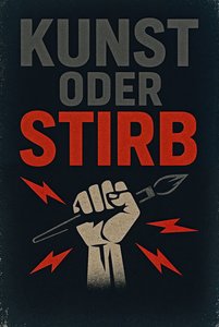 ART OR DIE - Niemcy, 2024 (akryl na płótnie)