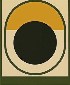 Black Sun Reversal, 2025 (akryl na płótnie)