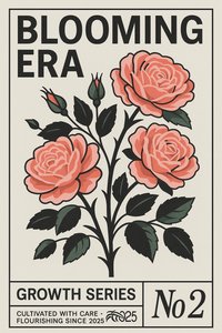 Blooming Era, 2025 (akryl na płótnie)