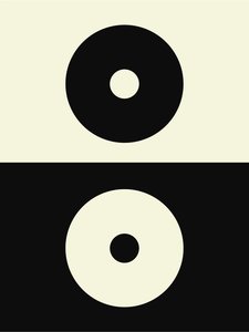 Czeskie Yin i Yang, XXI wiek (ilustracja) autorstwa George Rosaly