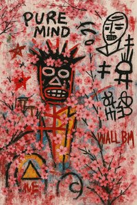 Healing Eyes, 2025 (akryl na płótnie) autorstwa George Rosaly