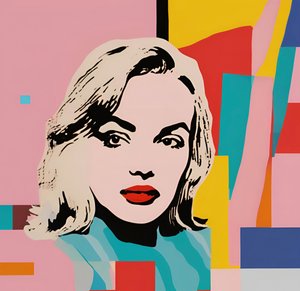 Iconic Allure, 21 wiek (malarstwo) autorstwa George Rosaly