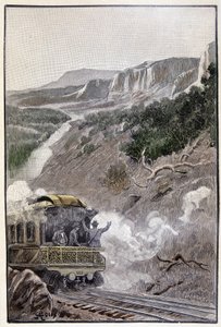 Był tak piękny jak Park Narodowy Wyoming (strona 285) w „Testamencie ekscentryka” Juliusza Verne
