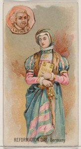 Reformation Day, Niemcy, z serii Holidays N80 dla papierosów marki Duke, 1890., 1890.