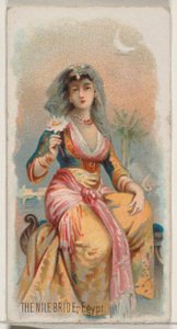 The Nile Bride, Egipt, z serii Holidays N80 dla papierosów marki Duke, 1890., 1890.