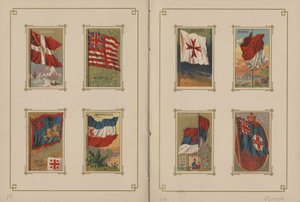 Flagi wszystkich narodów oraz stanów i terytoriów Stanów Zjednoczonych Ameryki - Strony 19 i 20, 1887