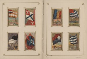 Flagi wszystkich narodów i Stanów Zjednoczonych Ameryki - strony 21 i 22, 1887 r.