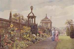 Montacute, Słoneczniki autorstwa George Samuel Elgood