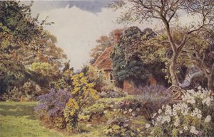 Stone Hall, Easton, Ogród Przyjaźni autorstwa George Samuel Elgood