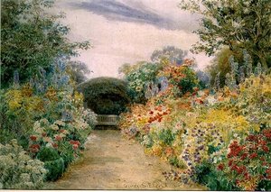 Letnie Kwiaty, Ramscliffe autorstwa George Samuel Elgood