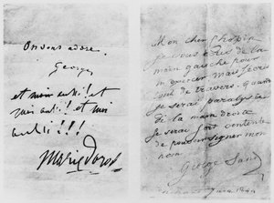 Dwa listy do Fryderyka Chopina (1810-49), Nohant, czerwiec 1844