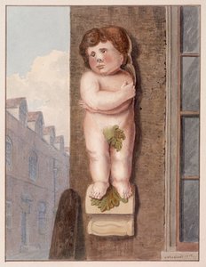 Pye Corner, Londyn, 1812 autorstwa George Shepheard